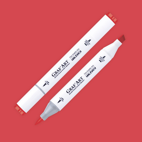 Маркер перманентный Малевичъ GrafArt Brush 190047 - фото