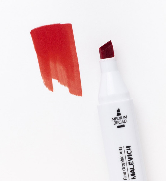 Маркер перманентный Малевичъ GrafArt Brush 190047