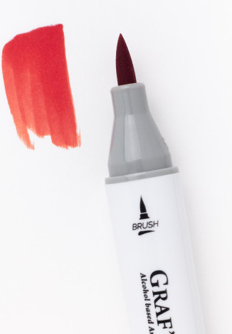 Маркер перманентный Малевичъ GrafArt Brush 190046