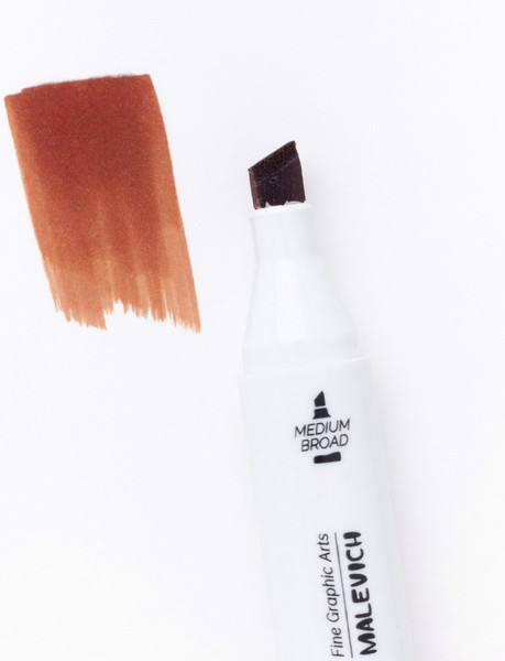 Маркер перманентный Малевичъ GrafArt Brush 190043