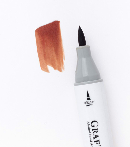 Маркер перманентный Малевичъ GrafArt Brush 190043