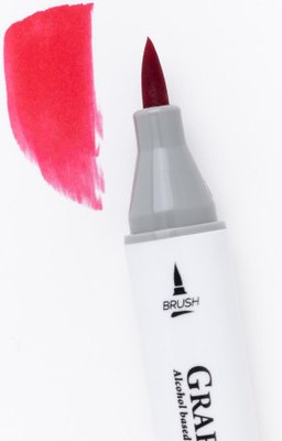 Маркер перманентный Малевичъ GrafArt Brush 190045