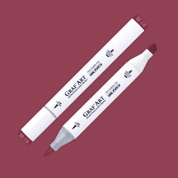 Маркер перманентный Малевичъ GrafArt Brush 190018 - фото