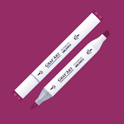 Маркер перманентный Малевичъ GrafArt Brush 190038 - фото