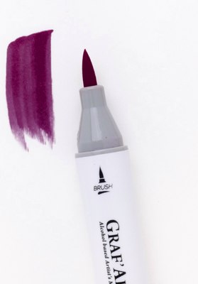 Маркер перманентный Малевичъ GrafArt Brush 190038