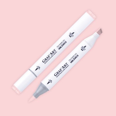 Маркер перманентный Малевичъ GrafArt Brush 190080 - фото