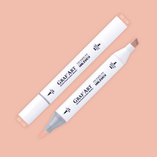 Маркер перманентный Малевичъ GrafArt Brush 190054 - фото