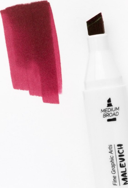 Маркер перманентный Малевичъ GrafArt Brush 190078