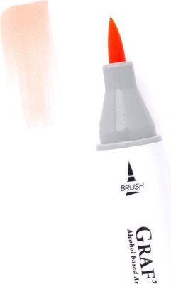 Маркер перманентный Малевичъ GrafArt Brush 190119
