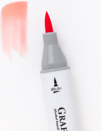 Маркер перманентный Малевичъ GrafArt Brush 190107