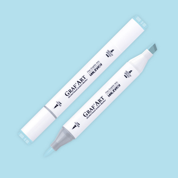 Маркер перманентный Малевичъ GrafArt Brush 190062 - фото
