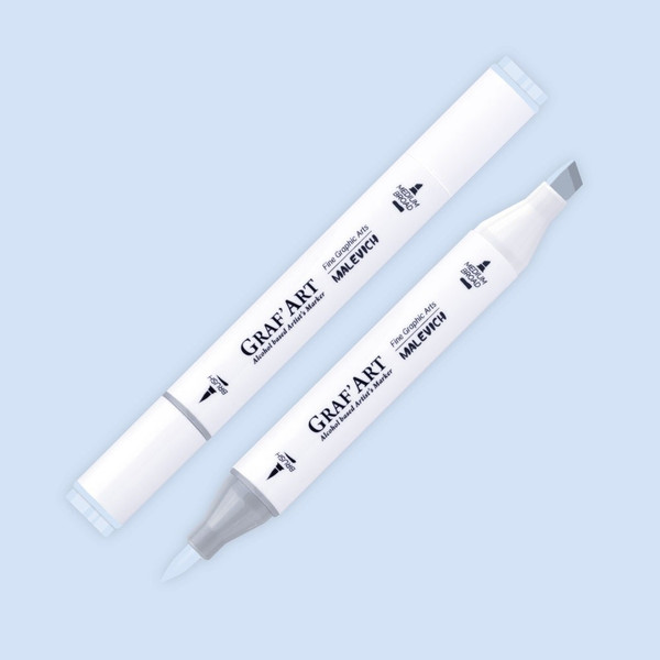 Маркер перманентный Малевичъ GrafArt Brush 190021 - фото