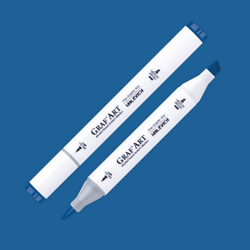 Маркер перманентный Малевичъ GrafArt Brush 190004 - фото