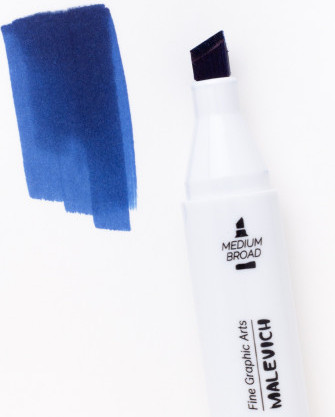 Маркер перманентный Малевичъ GrafArt Brush 190004