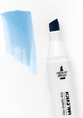 Маркер перманентный Малевичъ GrafArt Brush 190022