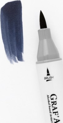 Маркер перманентный Малевичъ GrafArt Brush 190036