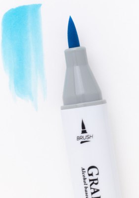 Маркер перманентный Малевичъ GrafArt Brush 190118