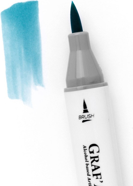 Маркер перманентный Малевичъ GrafArt Brush 190005