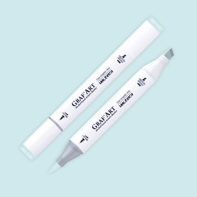 Маркер перманентный Малевичъ GrafArt Brush 190002 - фото