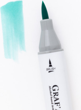 Маркер перманентный Малевичъ GrafArt Brush 190001
