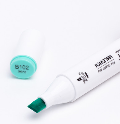 Маркер перманентный Малевичъ GrafArt Brush 190061