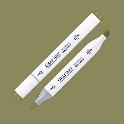 Маркер перманентный Малевичъ GrafArt Brush 190063 - фото