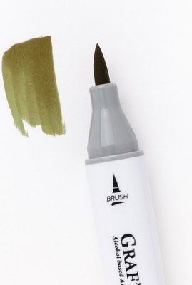 Маркер перманентный Малевичъ GrafArt Brush 190063