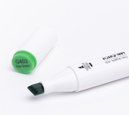 Маркер перманентный Малевичъ GrafArt Brush 190111