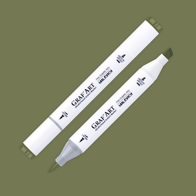 Маркер перманентный Малевичъ GrafArt Brush 190033 - фото