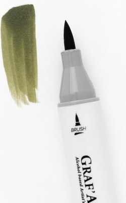 Маркер перманентный Малевичъ GrafArt Brush 190033