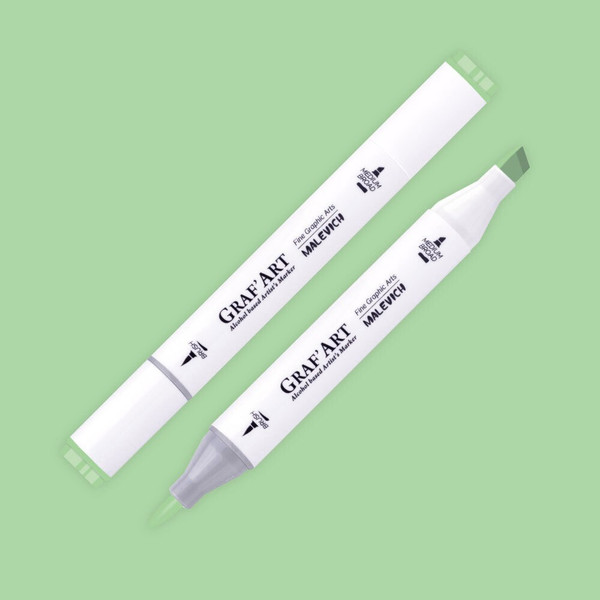 Маркер перманентный Малевичъ GrafArt Brush 190028 - фото