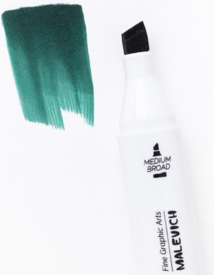 Маркер перманентный Малевичъ GrafArt Brush 190032