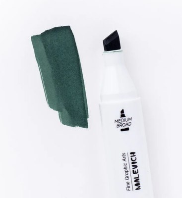 Маркер перманентный Малевичъ GrafArt Brush 190031