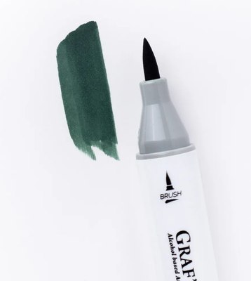 Маркер перманентный Малевичъ GrafArt Brush 190031