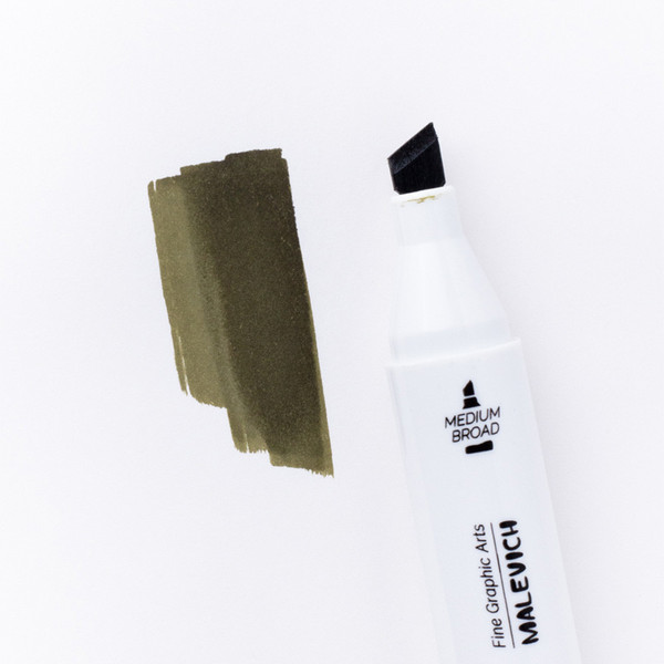 Маркер перманентный Малевичъ GrafArt Brush 190010