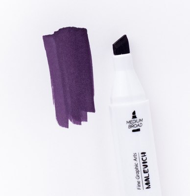 Маркер перманентный Малевичъ GrafArt Brush 190026