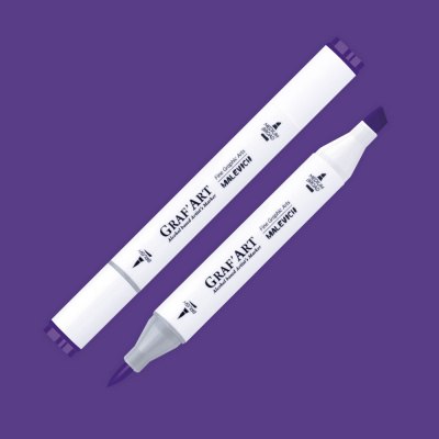 Маркер перманентный Малевичъ GrafArt Brush 190103 - фото