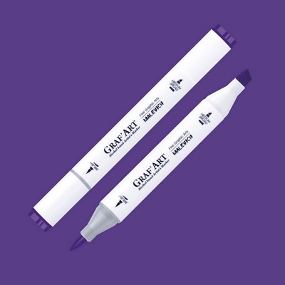 Маркер перманентный Малевичъ GrafArt Brush 190003 - фото