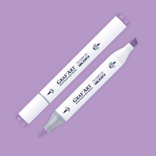 Маркер перманентный Малевичъ GrafArt Brush 190102 - фото