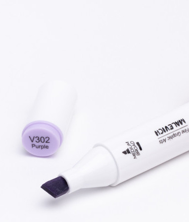 Маркер перманентный Малевичъ GrafArt Brush 190102