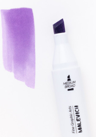 Маркер перманентный Малевичъ GrafArt Brush 190102