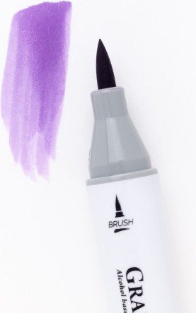 Маркер перманентный Малевичъ GrafArt Brush 190102