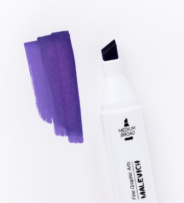 Маркер перманентный Малевичъ GrafArt Brush 190071