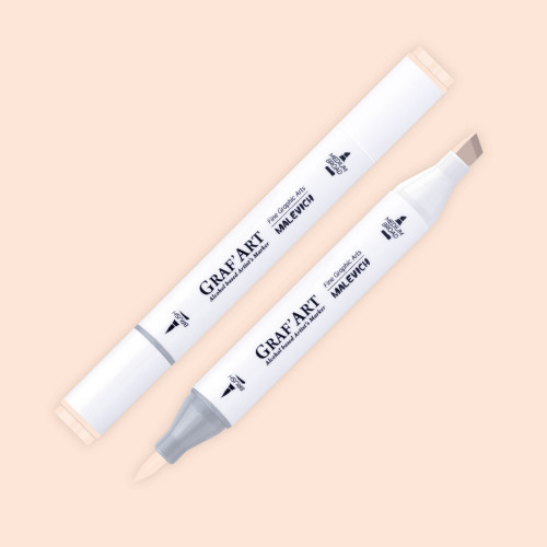 Маркер перманентный Малевичъ GrafArt Brush 190109 - фото