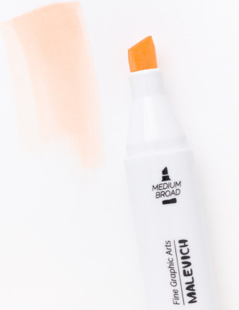 Маркер перманентный Малевичъ GrafArt Brush 190109