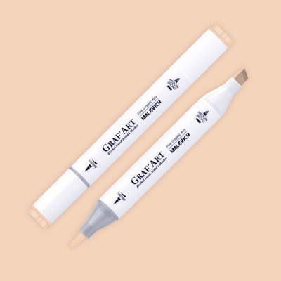 Маркер перманентный Малевичъ GrafArt Brush 190106 - фото