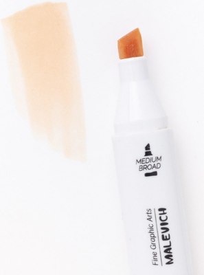 Маркер перманентный Малевичъ GrafArt Brush 190106