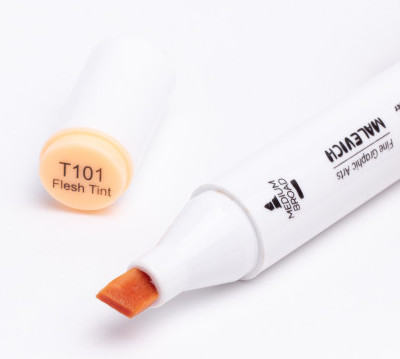 Маркер перманентный Малевичъ GrafArt Brush 190105