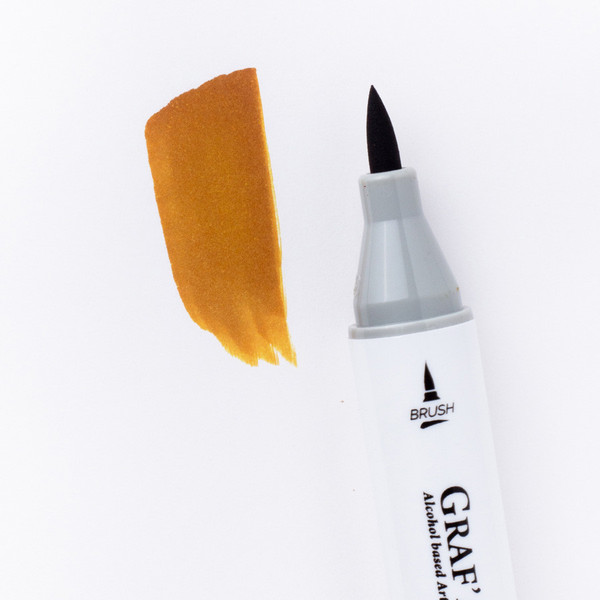 Маркер перманентный Малевичъ GrafArt Brush 190067