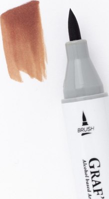 Маркер перманентный Малевичъ GrafArt Brush 190110